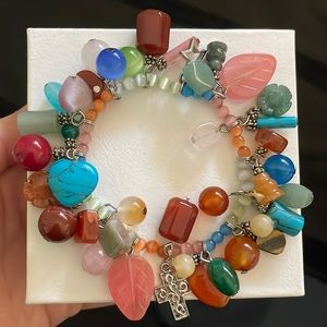 Multicolor Gemstone bracelet